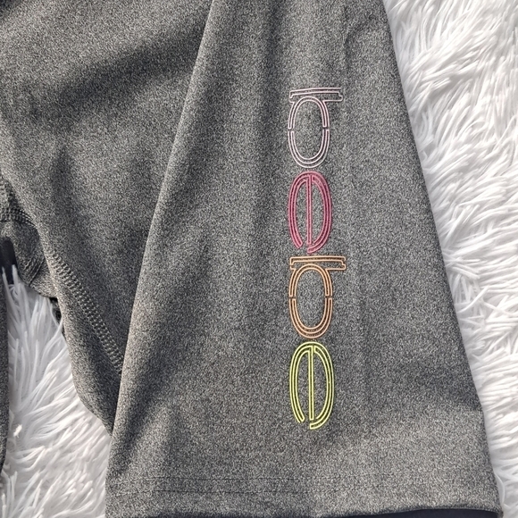 Bebe Sport Size 2X Rainbow Lites Short NWT - Picture 2 of 7